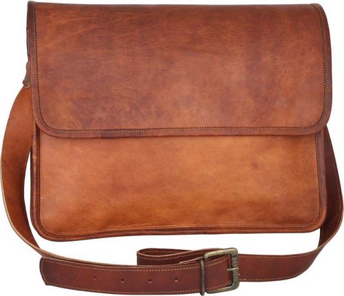 Sac dos cuir vintage - sac, À
