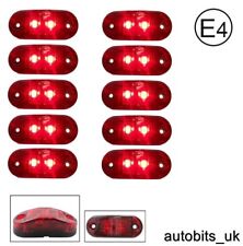 10 Pièce Rouge 24v 2 LED