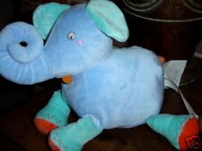 DOUDOU ELEPHANT BLEU  moelleux IKEA  TTBE !!