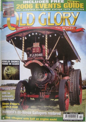 Vieux glory vapeur moteur - vapeur, &