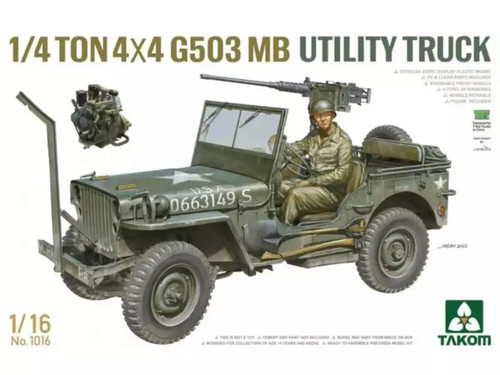 Takom jeep g503 de - takom, 4×4
