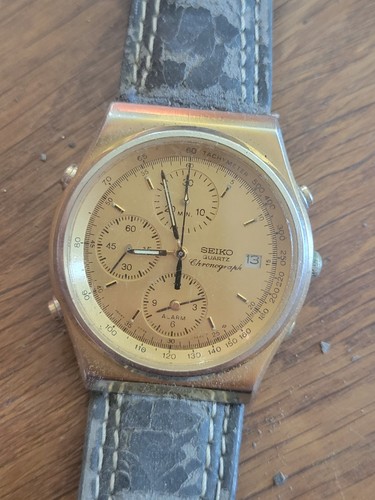 Seiko quartz chronographe - seiko,