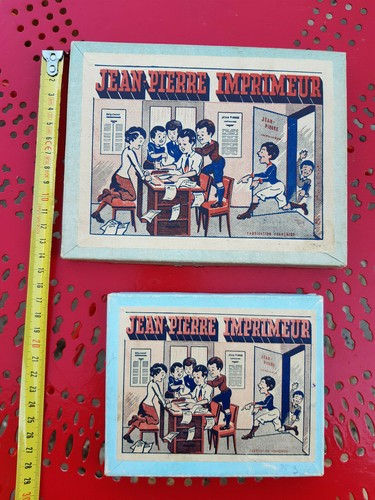 Jeu enfant vintage tampons - /, tampons 