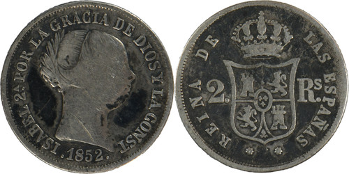Espagne 1852 2 - -,