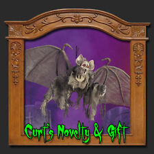 HANGING FLYING SKELETON BAT