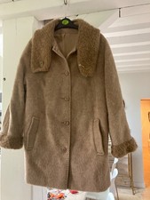 Manteau/veste en laine et poil de lama vintage
