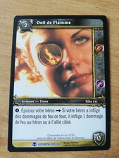 CARTE ARMURE OEIL DE FLAMME /