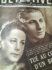 DETECTIVE (1948) : Le chien ARRY de la Gendarmerie de MULHOUSE, MONS (Belgique)