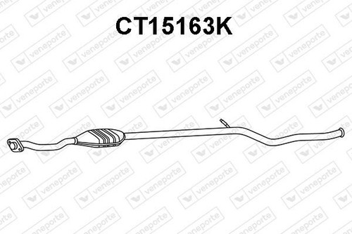 Catalyseur citroën saxo 1 - catalyseur, 1.1