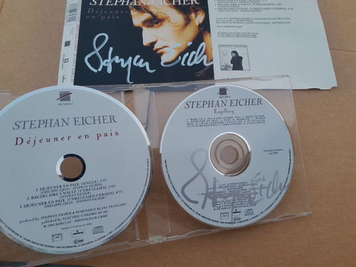 Stephan eicher autograph - eicher,