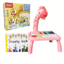 Projecteur Led Pour Enfants, Table À Dessin, Mini Jouet, Ensemble De Peinture, P