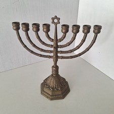Menorah en laiton, chandelier