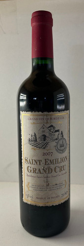 Grand vin bordeaux 2007 - de,