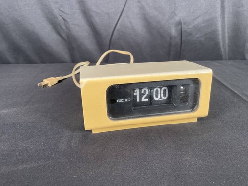 Seiko dp617 flip alarm clock - flip,