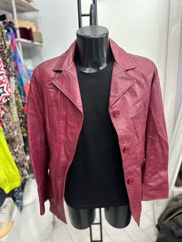Veste cuir femme taille 44 - cuir,