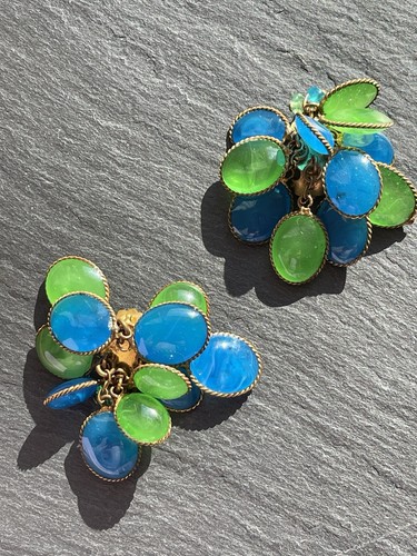 Boucles oreilles vintage - d'oreilles,