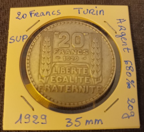 20 francs turin - -,