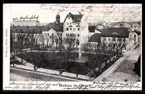 Carte postale rehau vue - vue, sur