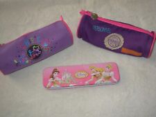 Lot de 3 trousses fille