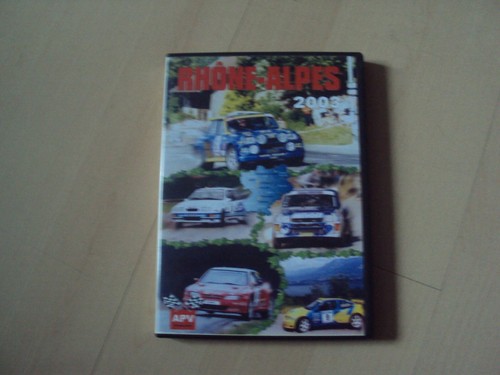 Dvd rallye rhone alpes - dvd, 2003