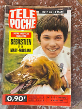 REVUE LIVRE TÉLÉ POCHE 1970 N° 212 BELLE ET SEBASTIEN ET LA MARY MORGANE