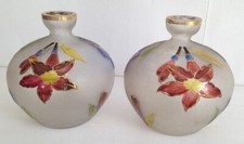 Jolie Paire Vases Cristal