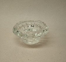 Bougeoir en cristal porte