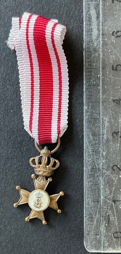Belgique miniature croix de - miniature,