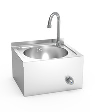 Lave mains inox mural XS