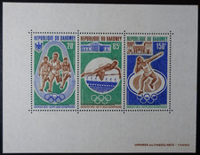 TIMBRES du DAHOMEY - BLOC