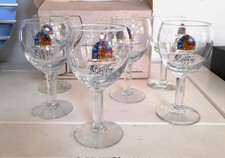 6 verre à bière LEFFE coupe