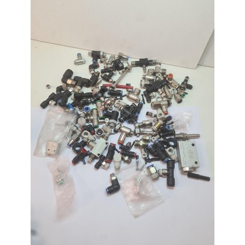 Lot raccords pneum - de,