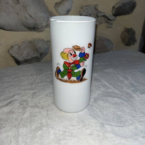 Verres lampe vintage clown - de,