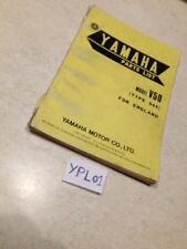 Yamaha parts list V50 V 50 type 544 1974