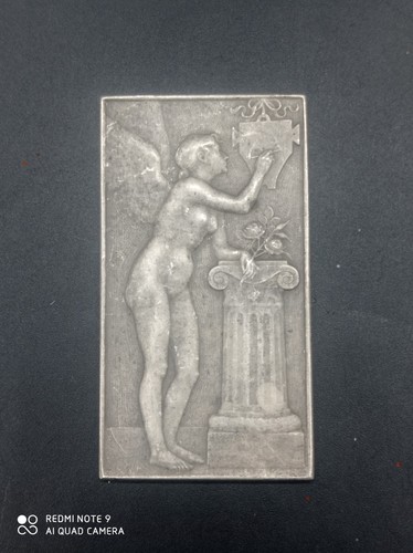 Médaille ange nue art - médaille, nouveau
