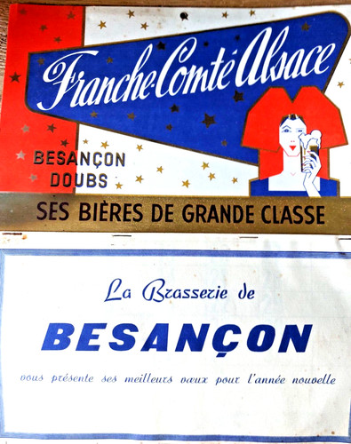 Calendrier carton publicitaire - carton,
