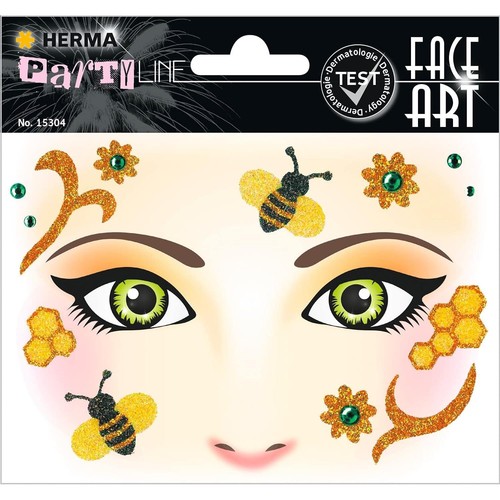 15304 herma face art sticker - herma,