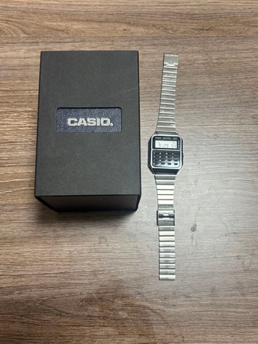 Casio calculator watch - casio,