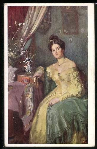 Carte postale artiste otto - postale,