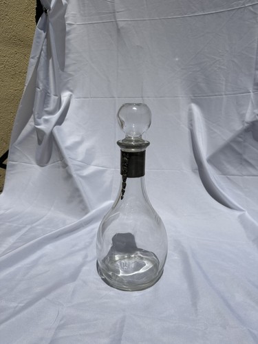 Carafe liqueur cristal et - a, en