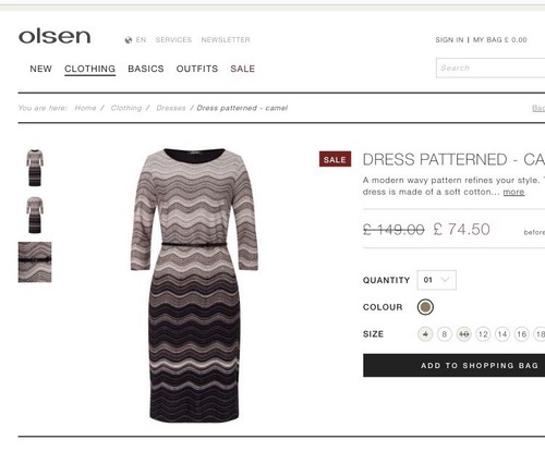 Robe femme olsen - robe, taille
