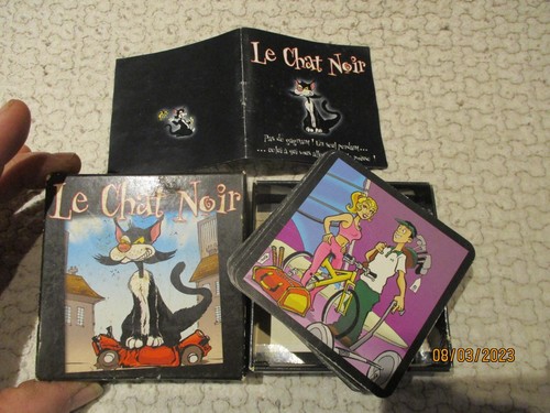 Ancien jeu cartes chat - le,