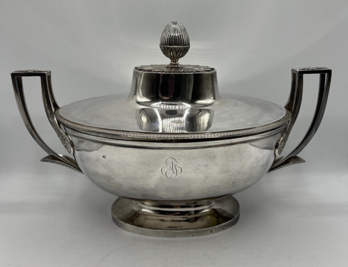Belle soupiere argent - belle, en