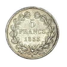 Louis Philippe 5 Francs 1833 L