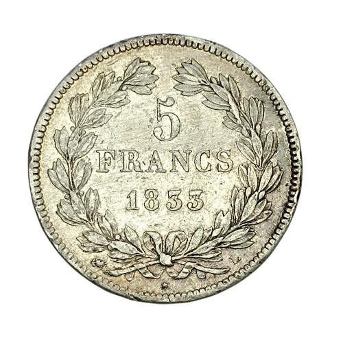 Louis philippe francs 1833 l - philippe,
