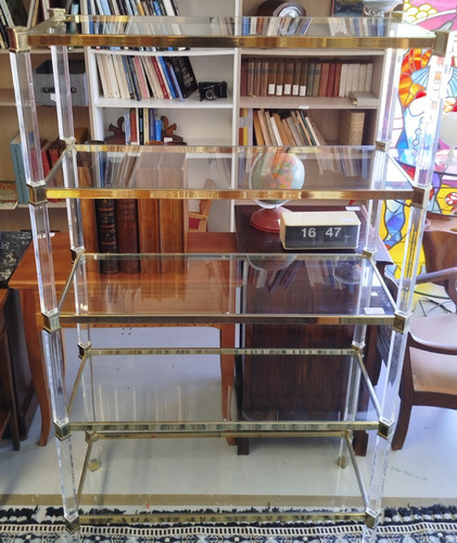 Etagere plexiglass verre - etagere,