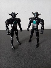 LOT 2 FIGURINES POWER RANGERS LOST GALAXY MAGNA DEFENDER BANDAI 1998 (1O CM)