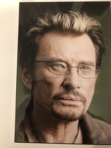 Rare photo johnny hallyday - photo,