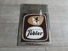 miroir plaque publicitaire verre chocolat tobler publicité
