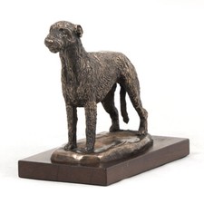 Lévrier irlandais figurine en bois Art-Dog